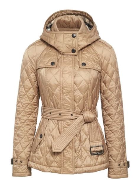 burberry short finsbridge quilted coat pale fawn|Burberry Finsbridge .